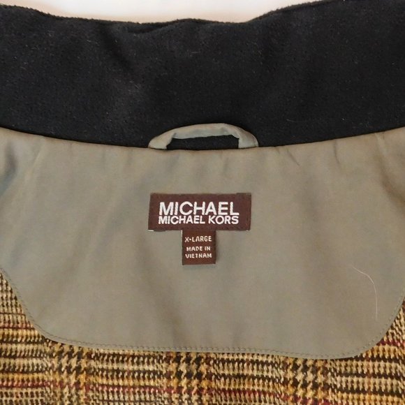 Men's Michael Kors Size XL Jacket Coat Green Lined - Picture 3 of 14
